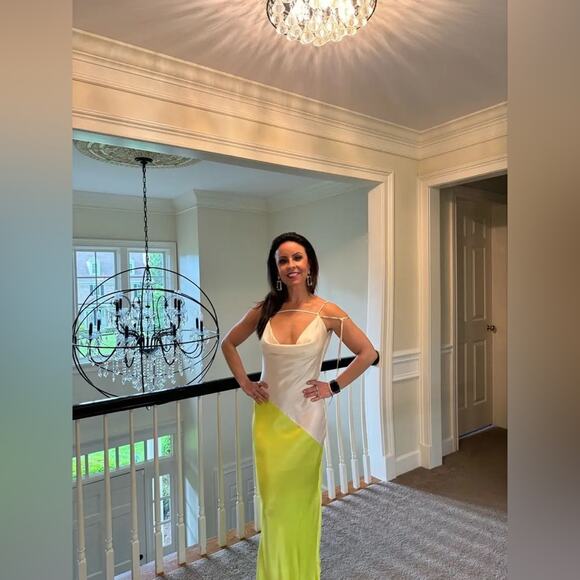 San Sloane Zita Midi Dress in Multicolor AUS10/M - Picture 3 of 6